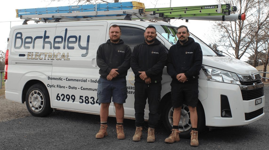 Berkeley Electrical team with their van